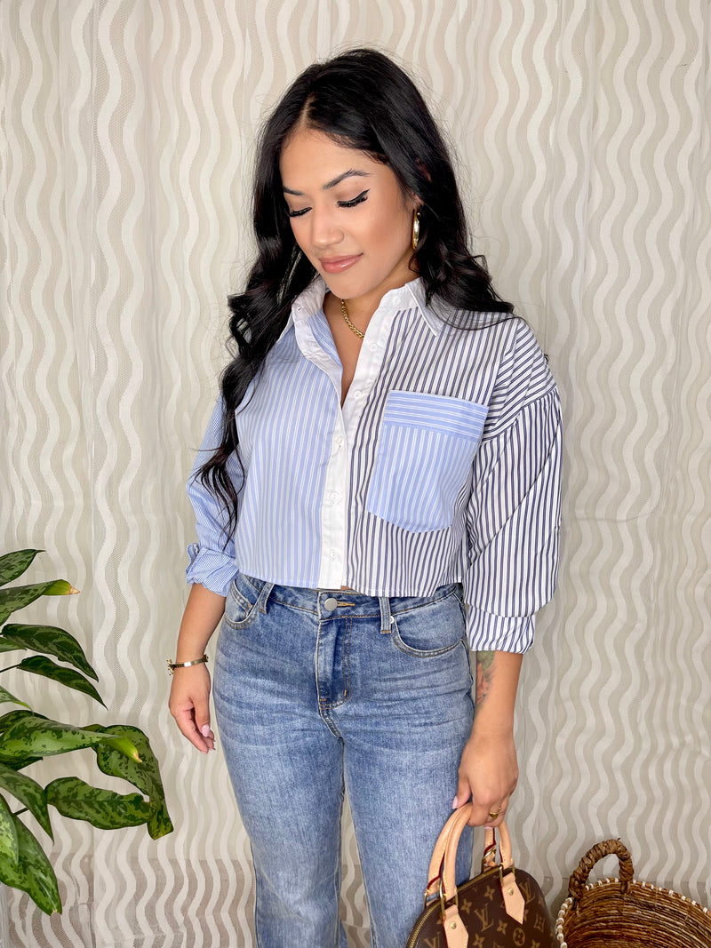 Beverly Hills Striped Top
