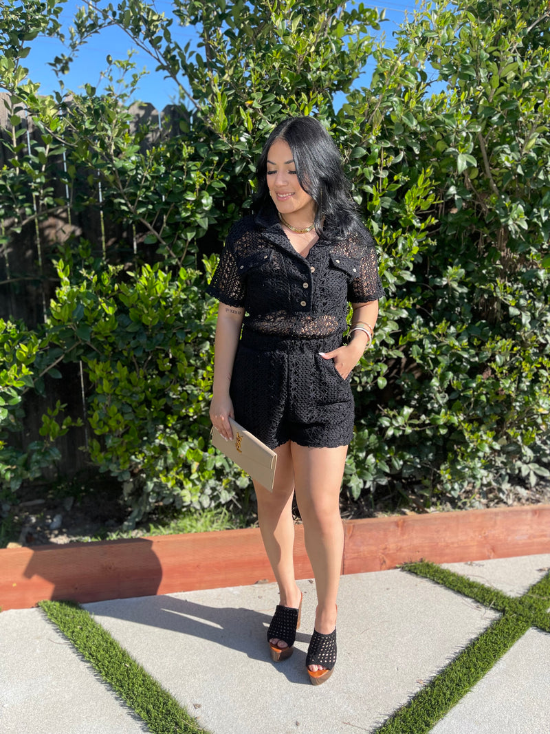 See Through You Romper