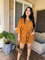Wild About You Linen Romper