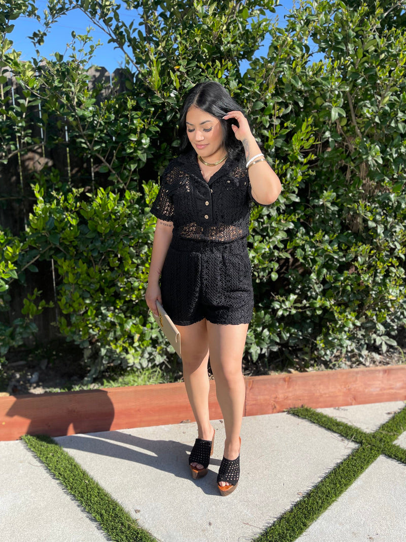 See Through You Romper