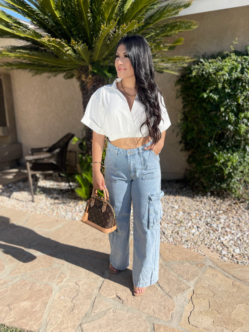 Luxe Cross Over Top
