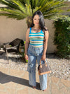 Paradise Knit Blue Top