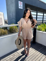 Boss Babe Nude Romper