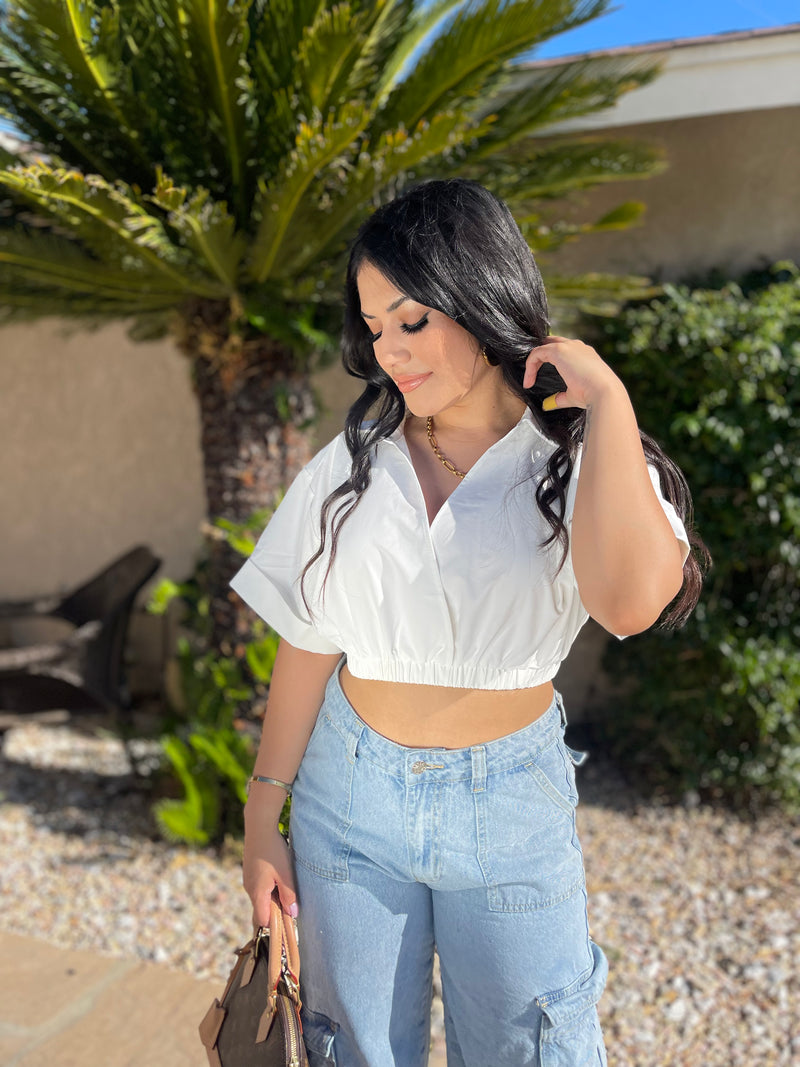 Luxe Cross Over Top