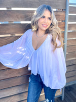 White Dove Sleeve Blouse