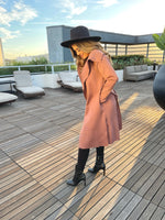 Dismiss You Mauve Cardigan Coat
