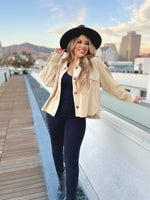 Pass Me A Latte Corduroy Jacket