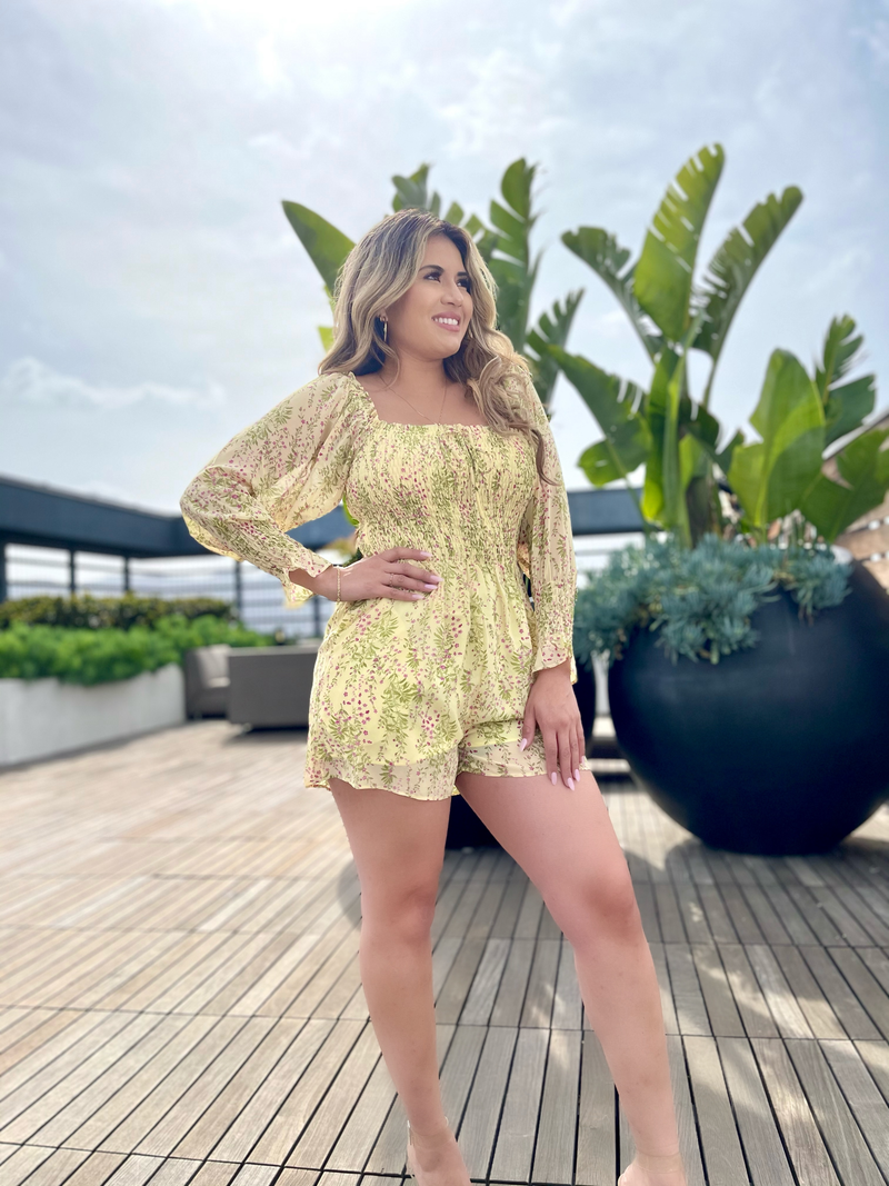 Lemon Drop Martini Romper