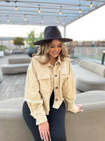 Pass Me A Latte Corduroy Jacket