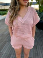Beige Knit Breeze Set