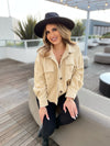 Pass Me A Latte Corduroy Jacket