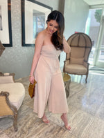 Side Eye Linen Jumpsuit