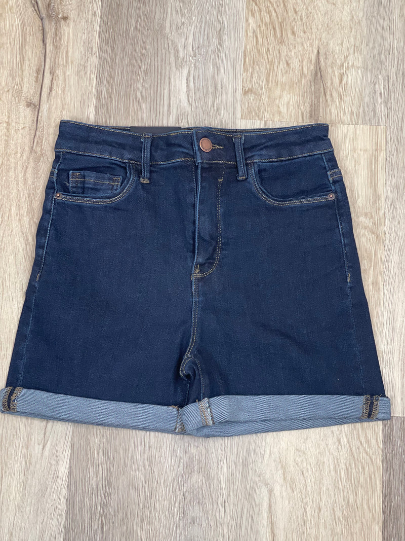 Daisy High Waisted Denim Shorts