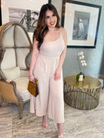 Side Eye Linen Jumpsuit