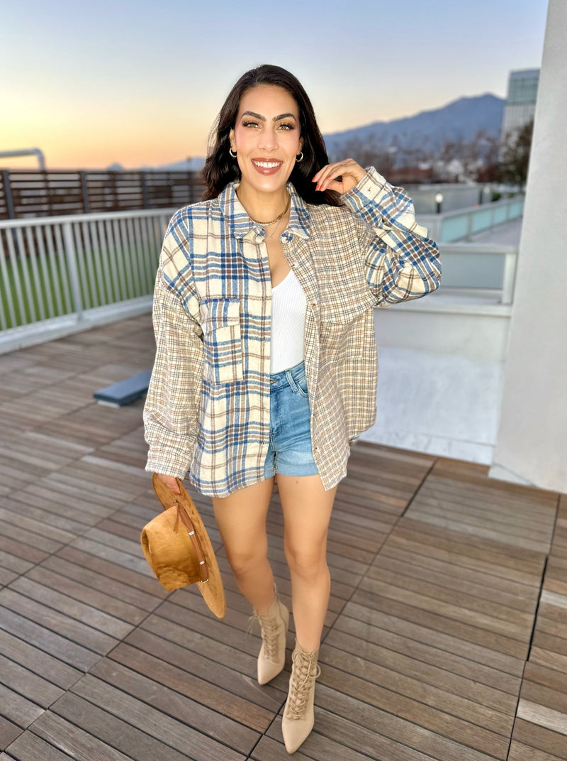 Girl on the Run Flannel
